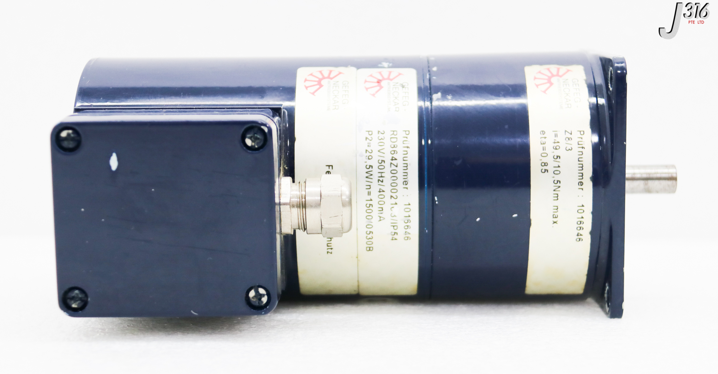 33832 GEFEG-NECKAR GEARMOTOR ASSY RD864Z00002103/IP54 | eBay